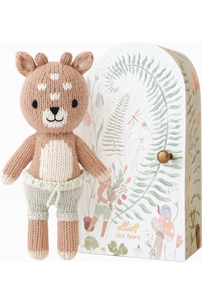 Tiny Elliott the fawn