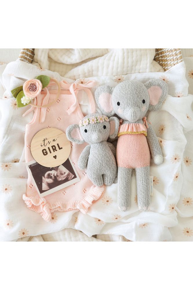 Baby elephant (blush floral)