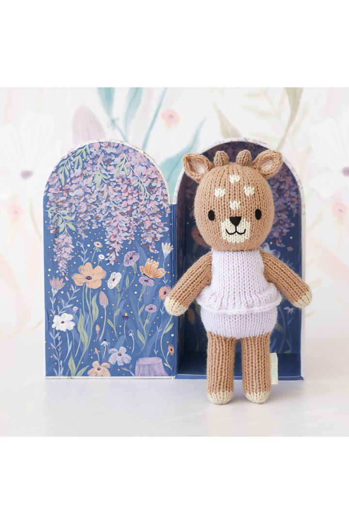 Tiny Violet the fawn