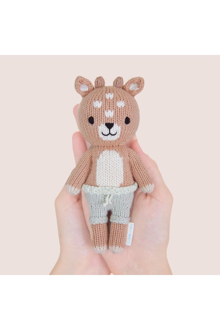 Tiny Elliott the fawn