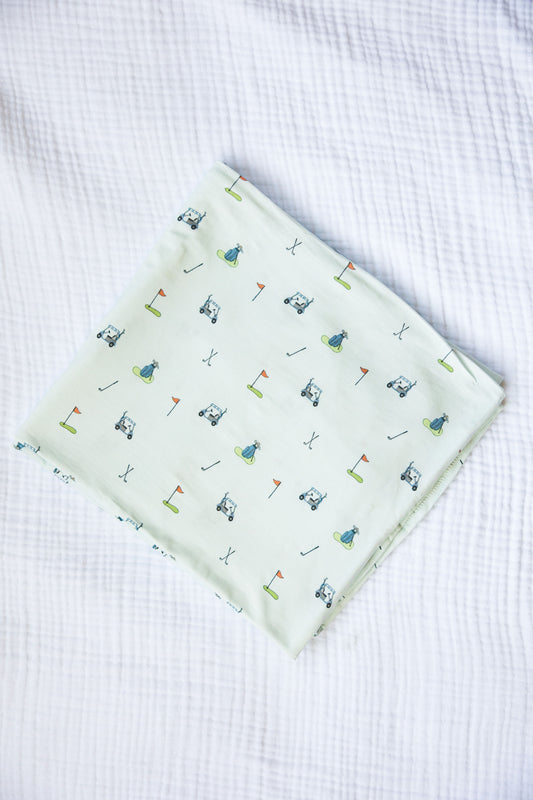 Little Putter Swaddle | Blanket