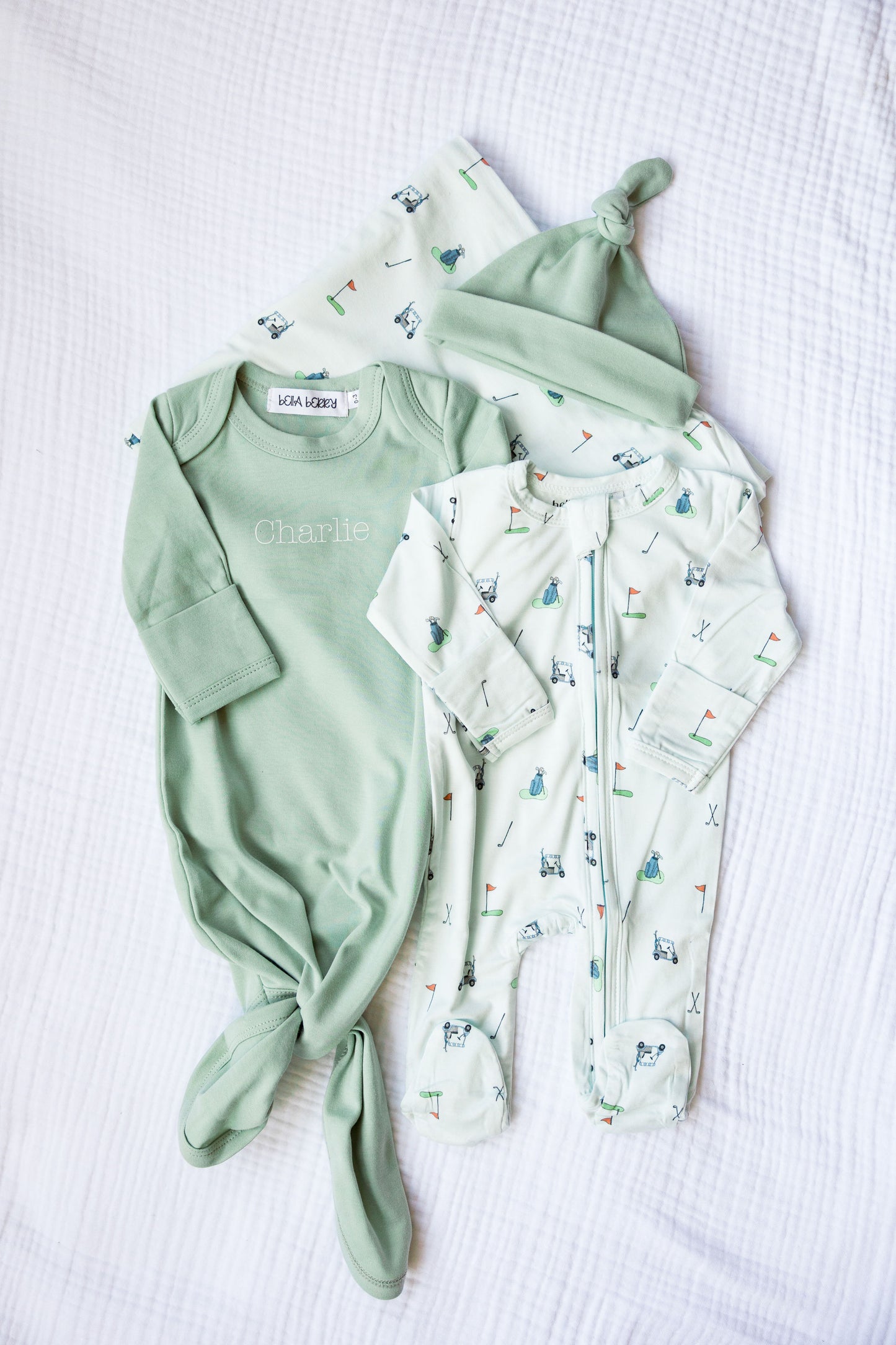 Little Putter Bamboo Footie