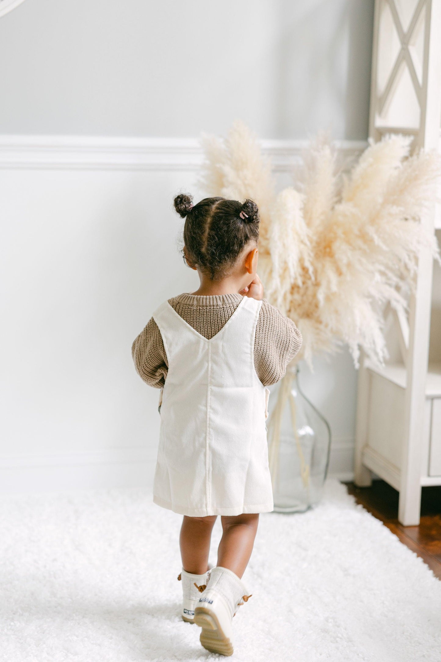 Corduroy Overall Dress - BellaBerryDesigns