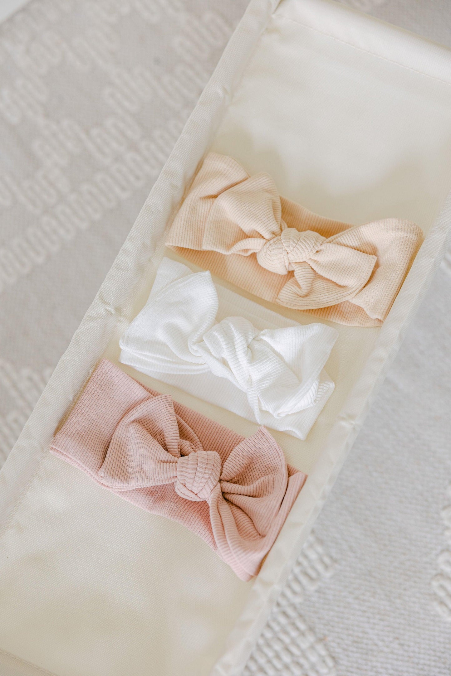 Ribbed Ruffle Bodysuit with Matching Bow - BellaBerryDesigns