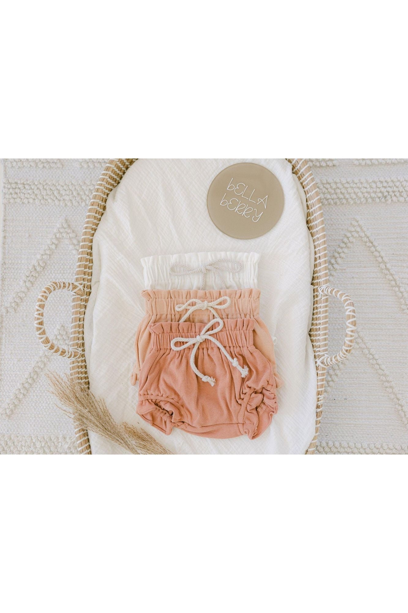 Baby Girl Ruffle Romper and Shorts - BellaBerryDesigns