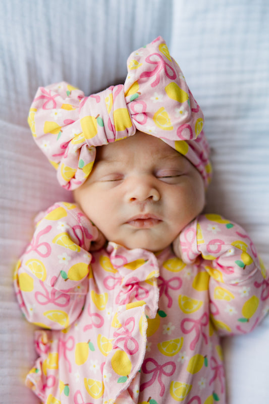 Pink Lemonade Double Knot Bow