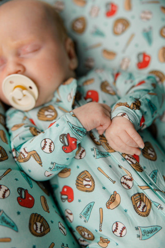 Rookie Year Bamboo Footie