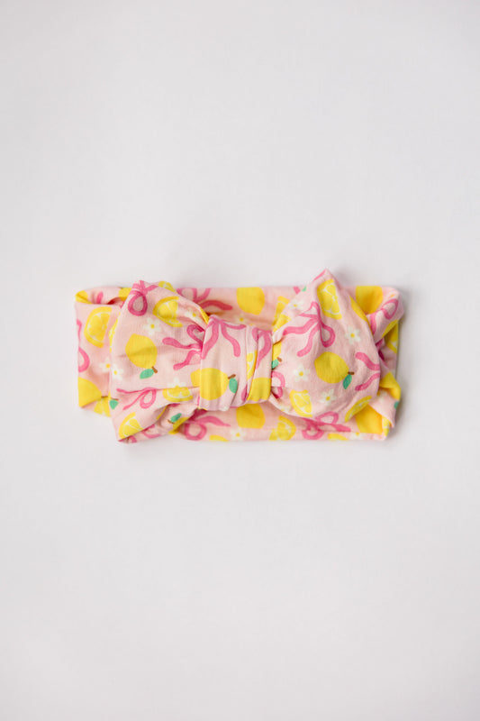 Pink Lemonade Double Knot Bow