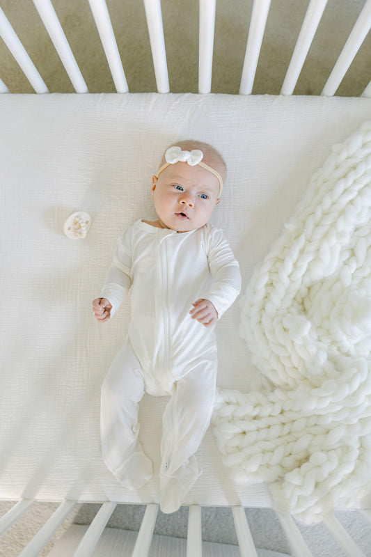 Bamboo Footie with Zipper - BellaBerryDesigns