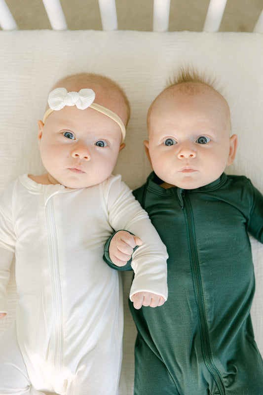 Bamboo Footie with Zipper - BellaBerryDesigns