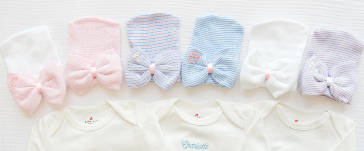 Hand Stitched Newborn Hats