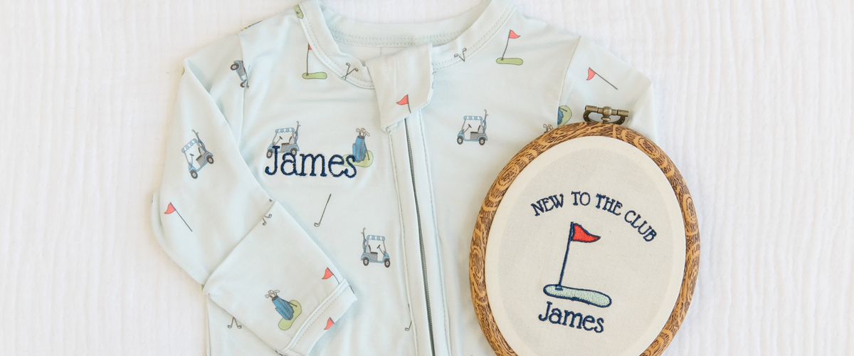 Personalized Bamboo Footie