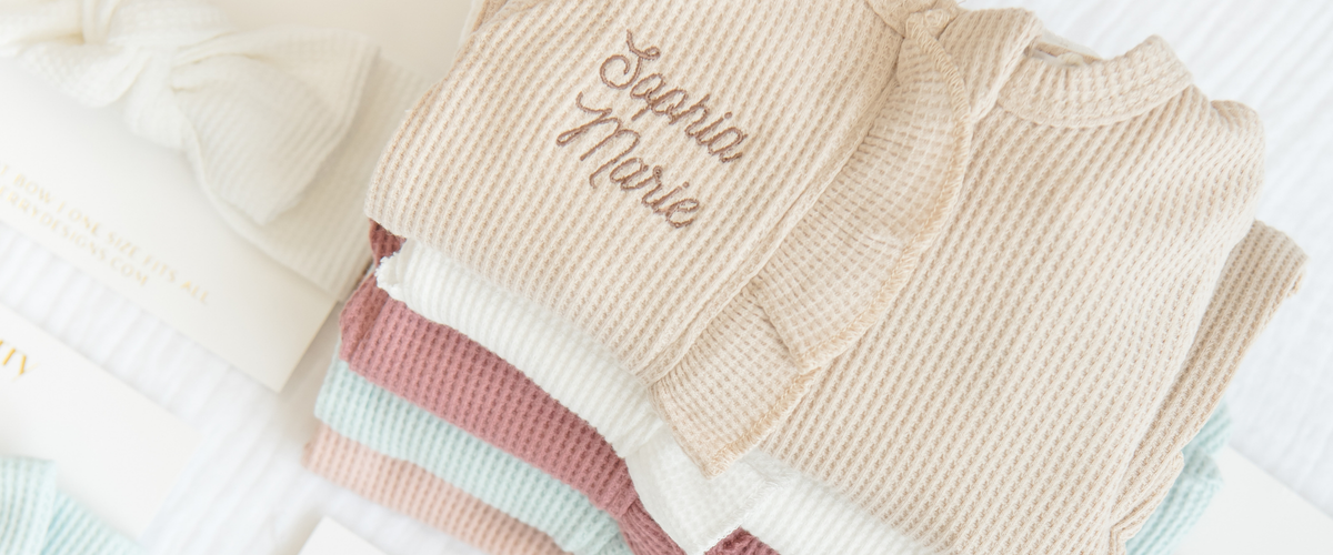 Ruffle Waffle Knit Collection