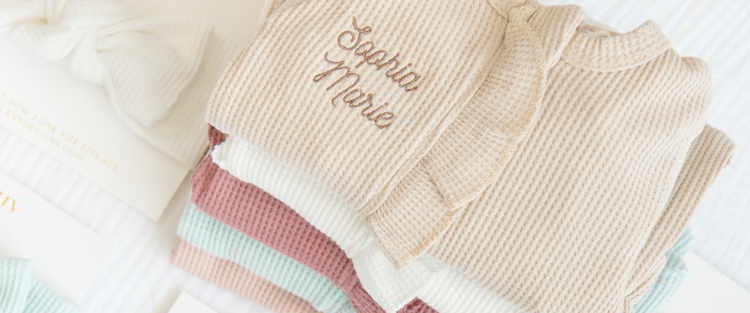 Ruffle Waffle Knit Collection