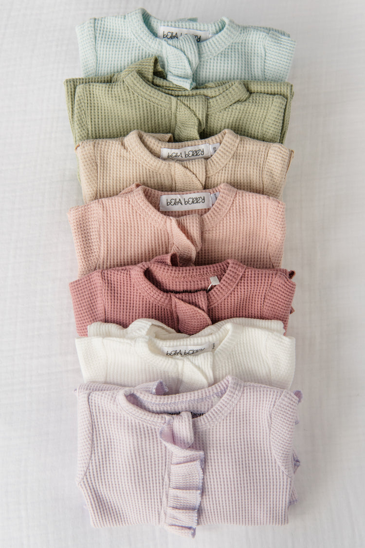 Ruffle Waffle Knit Collection