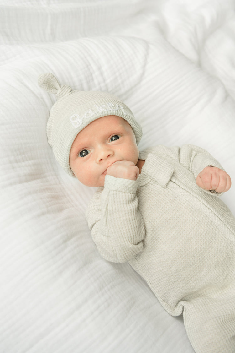 Waffle Knit Footies