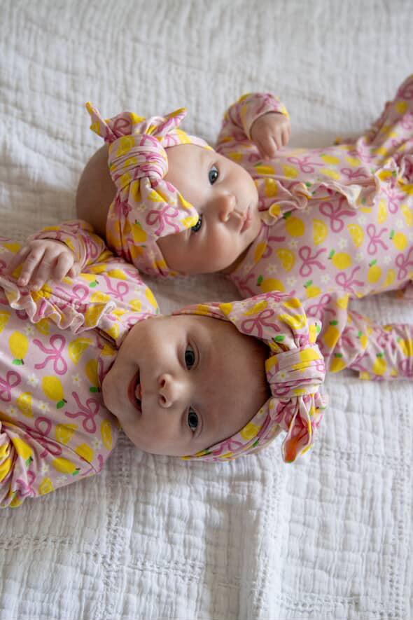 Pink Lemonade Double Knot Bow