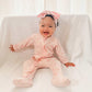 Personalized Bamboo Ruffled Footie