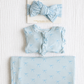 Something Blue Double Knot Bow