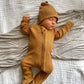 Organic Waffle Knit Footie