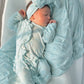 Personalized Bamboo Ruffled Footie