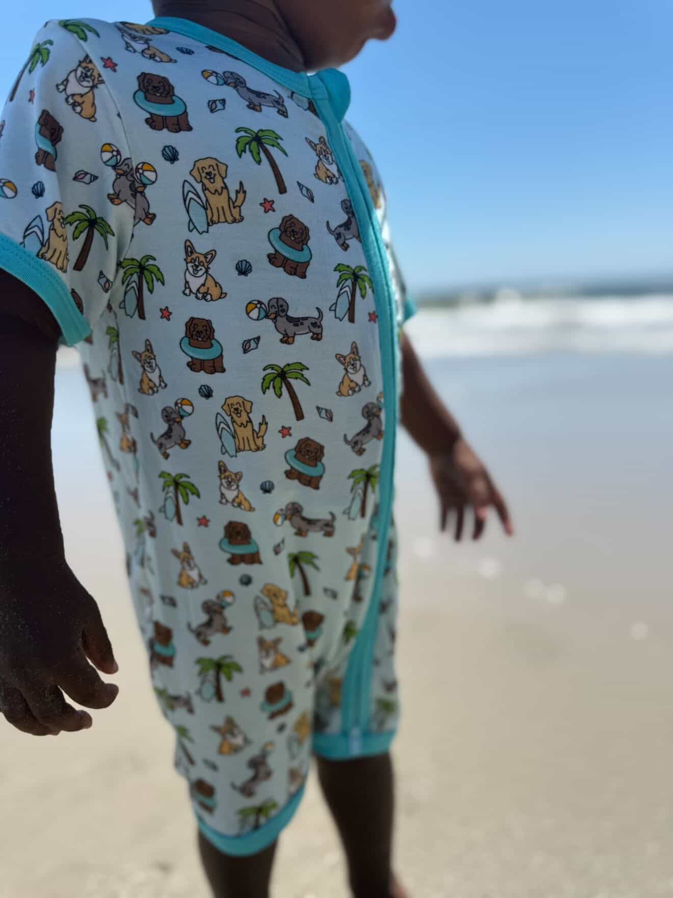 Puppy Paradise Bamboo Romper