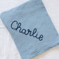 Hand Stitched Muslin Swaddle Blanket