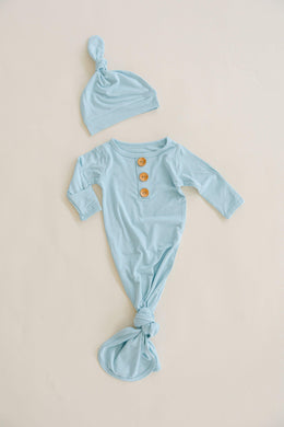 Sweet Bamboo Knotted Gown - Grace