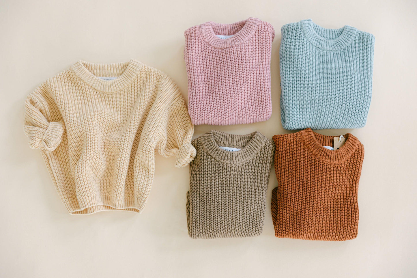 Chunky Knit Crewneck Sweater - BellaBerryDesigns