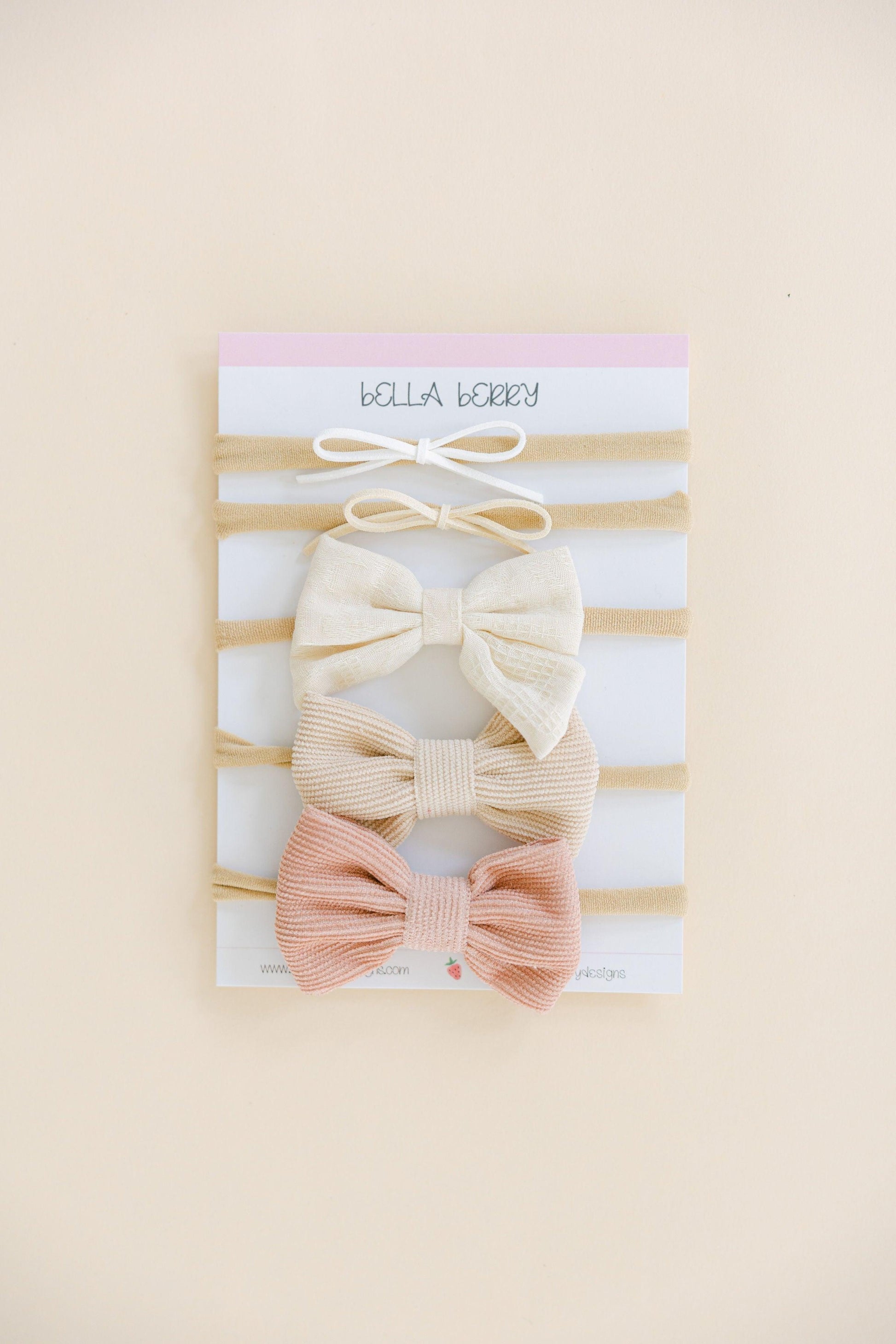 5 Piece Hairband Sets - BellaBerryDesigns