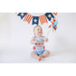 American Flag Boys' Gingham Outfit