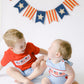 American Flag Boys' Gingham Outfit