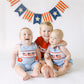 American Flag Boys' Gingham Outfit