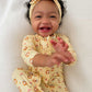 Personalized Bamboo Ruffled Footie