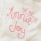 Hand Stitched Muslin Swaddle Blanket