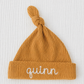 Personalized Hand Stitched Waffle Knit Hat