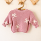 Hand Stitched Chunky Knit Sweater