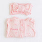 Personalized Bamboo Ruffled Footie