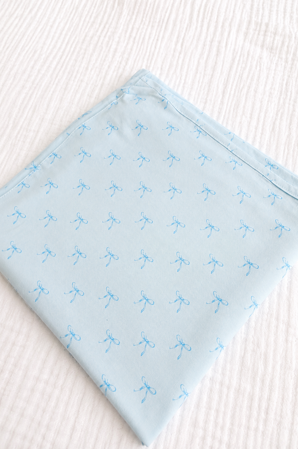Something Blue Swaddle | Blanket