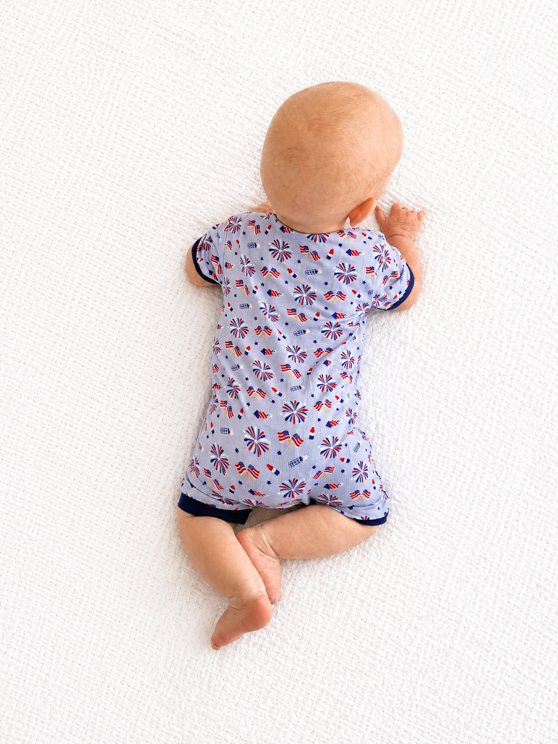 Tiny Firecracker Bamboo Romper
