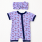 Tiny Firecracker Double Knot Bow