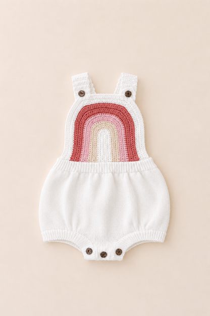 Knitted Baby Romper | Multiple Designs