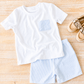 Boys' Gingham Shirt + Short Set