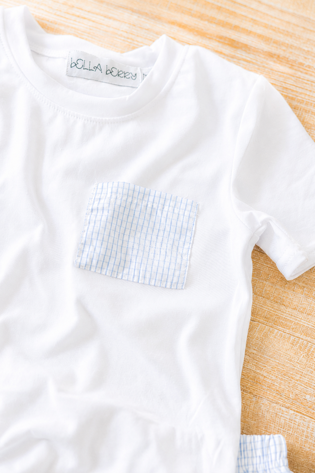 Boys' Gingham Shirt + Short Set