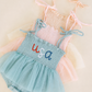 Hand Stitched USA tutu