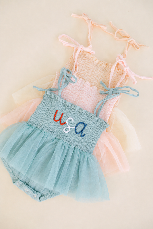 Hand Stitched USA tutu