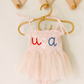 Hand Stitched USA tutu