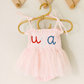 Hand Stitched USA tutu
