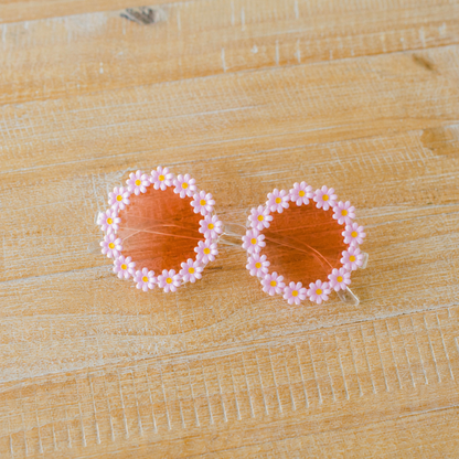 Girls Flower Power Sunglasses