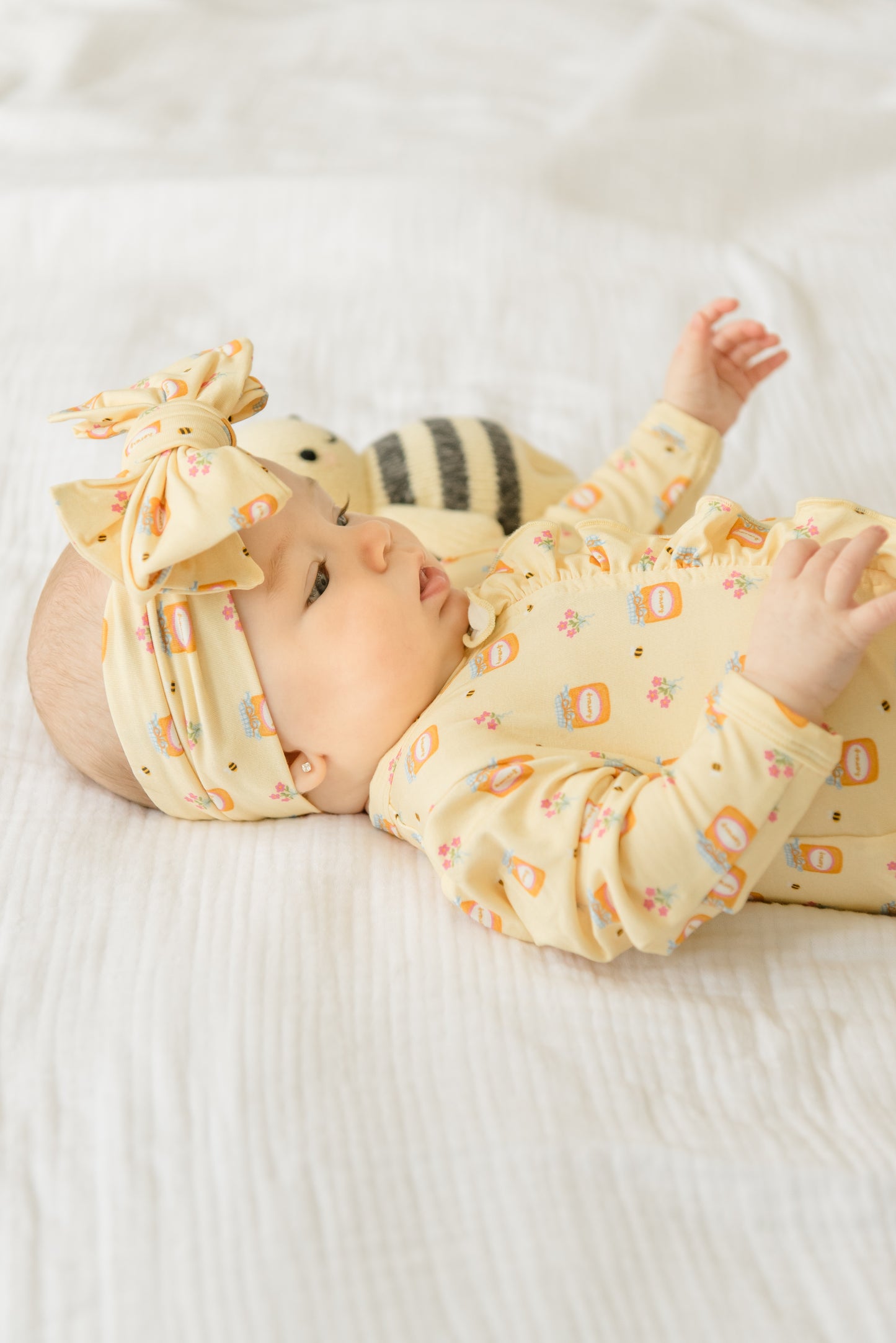 Sweet As Honey Double Knot Bow